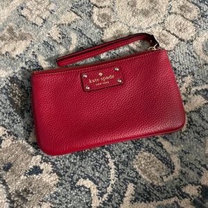 Kate Spade Red Wristlet - Amazing Condition!!